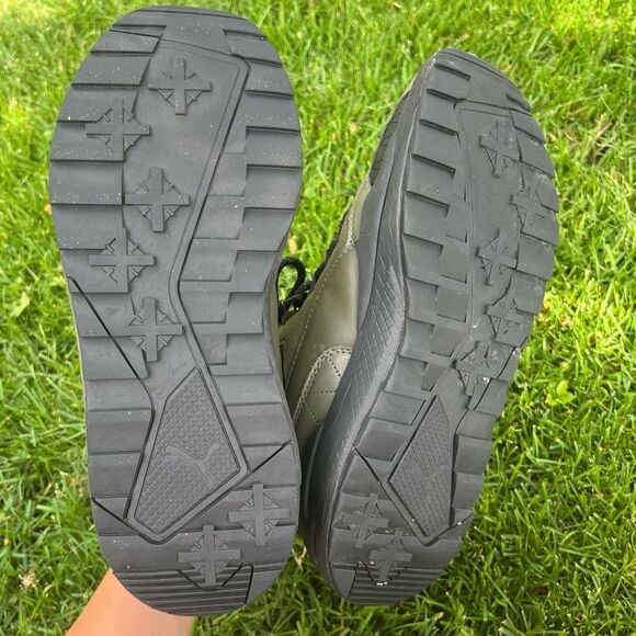 Puma X-Ray 2 Square Mid Winter Sneaker Boot Sz 11 Green / Black - Picture 14 of 15